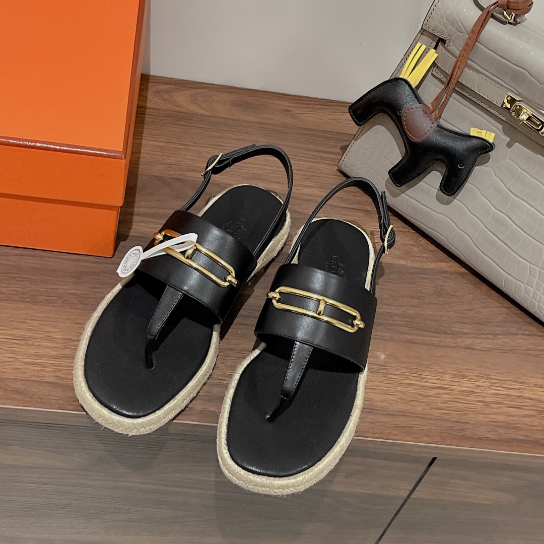 H**me5 Eloise Espadrille Black For Women H221152Z 02350