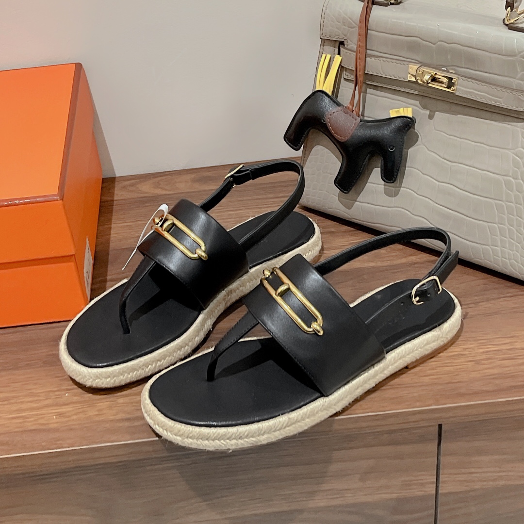 H**me5 Eloise Espadrille Black For Women H221152Z 02350