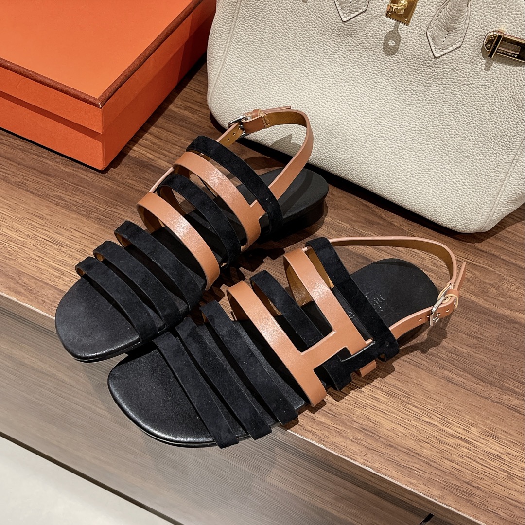 H**me5 Ephese Sandal Black For Women H221002Z 02360