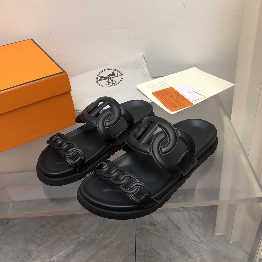 H**me5 Extra Sandal Black For Women H222302Z 02350