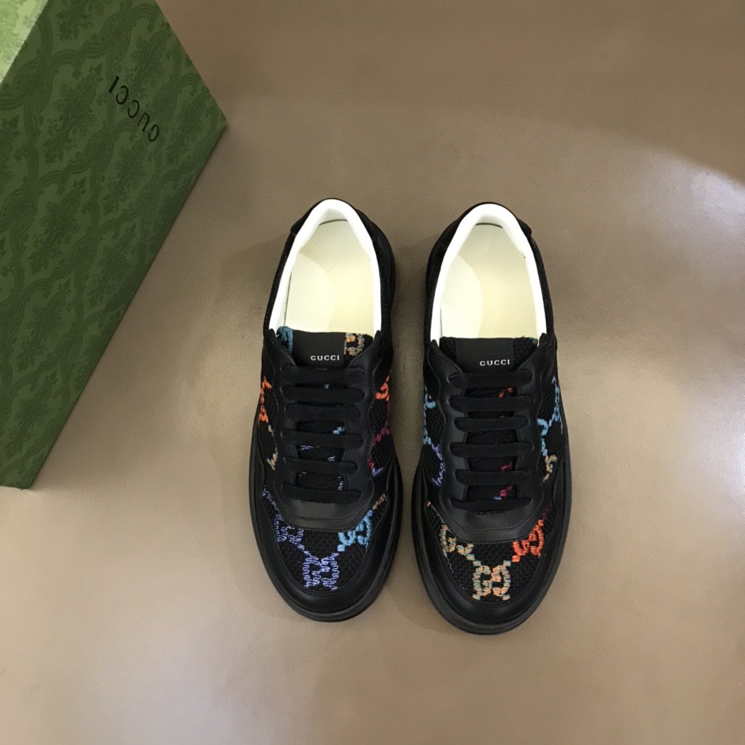 Gvc*1 GG Embossed Sneaker Black For Men