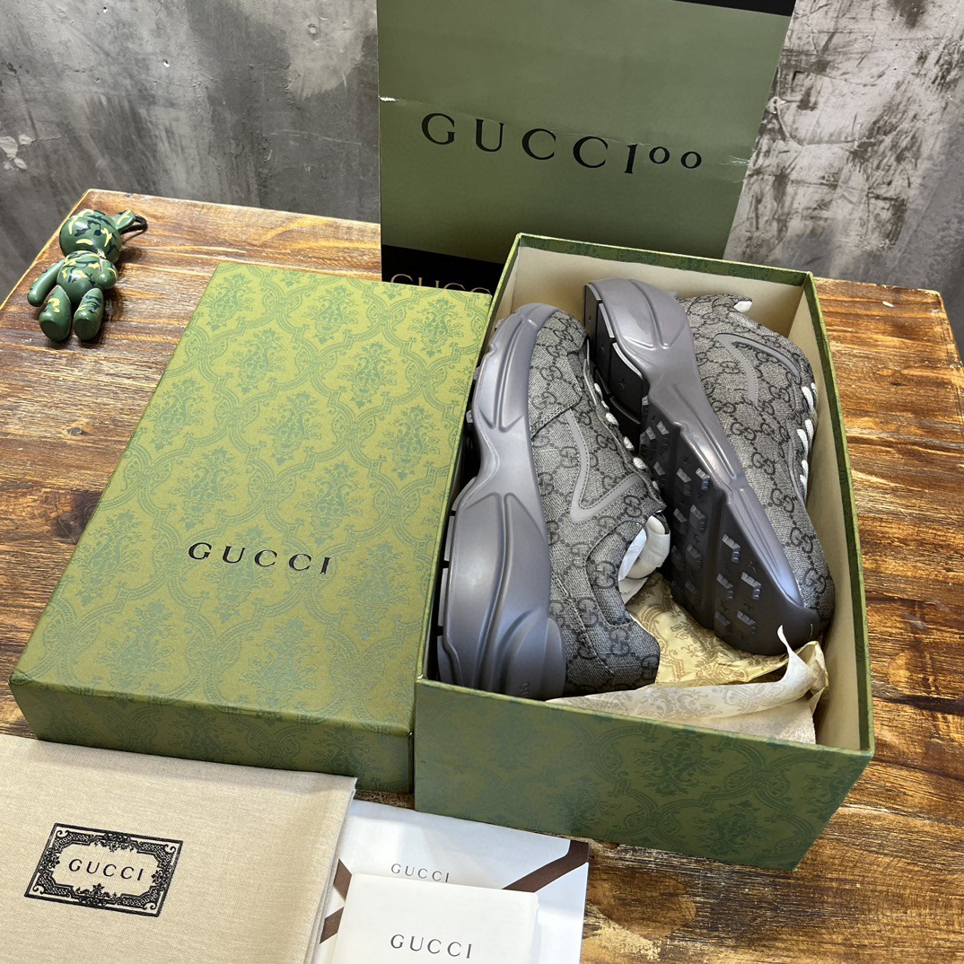 Gvc*1 GG Rhyton Sneaker Dark Blue For Men