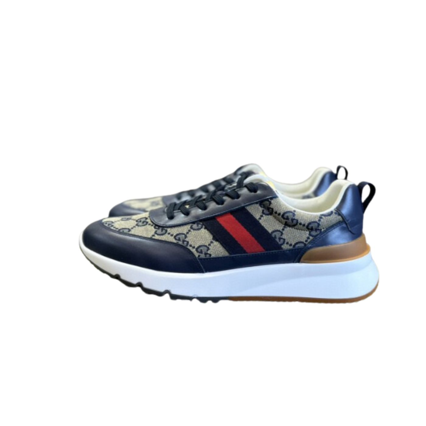 Gvc*1 Sneaker With Web Beige For Men