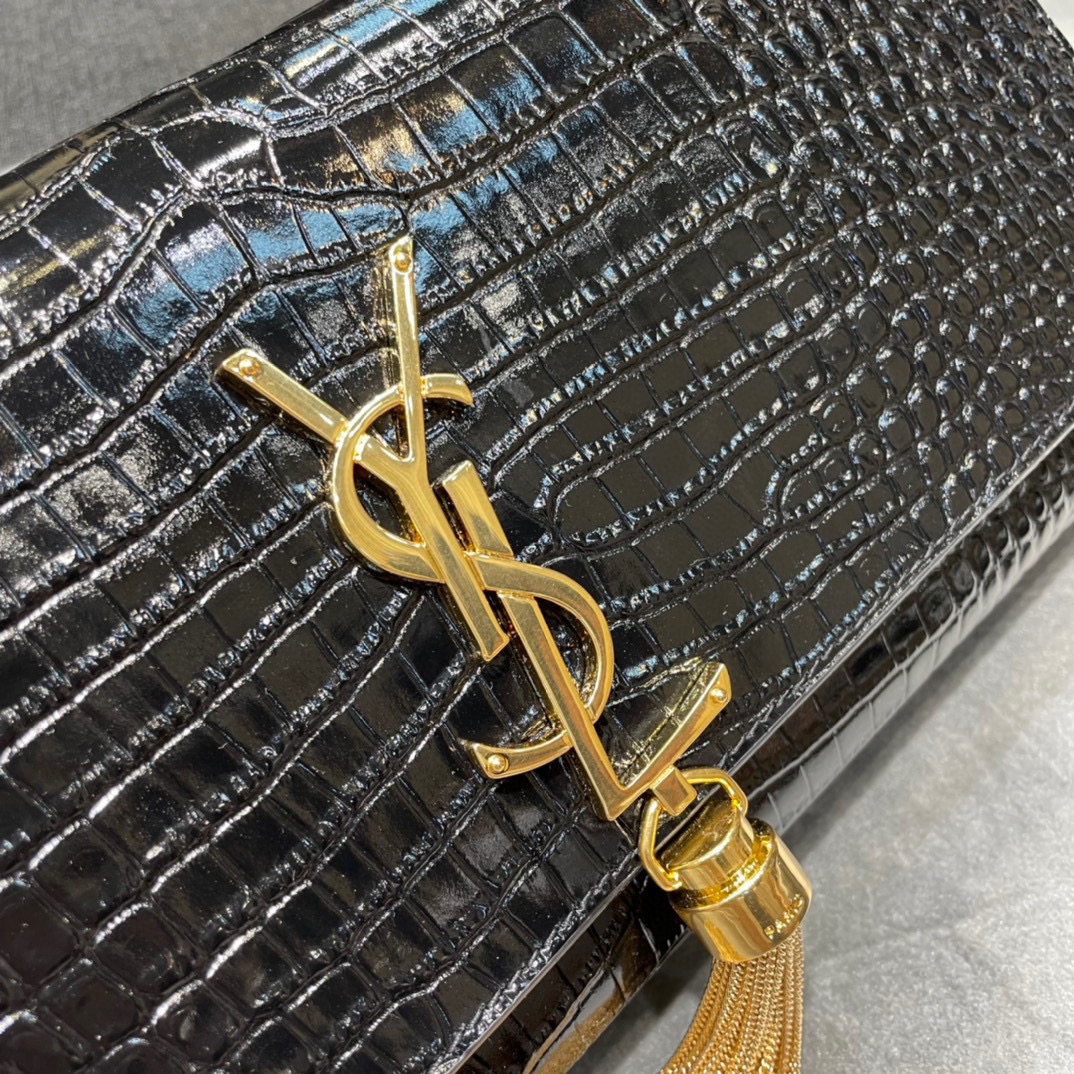 Sa1nt Lau*nt Kate 99 Chain Bag Black For Women‎ 12in/26cm