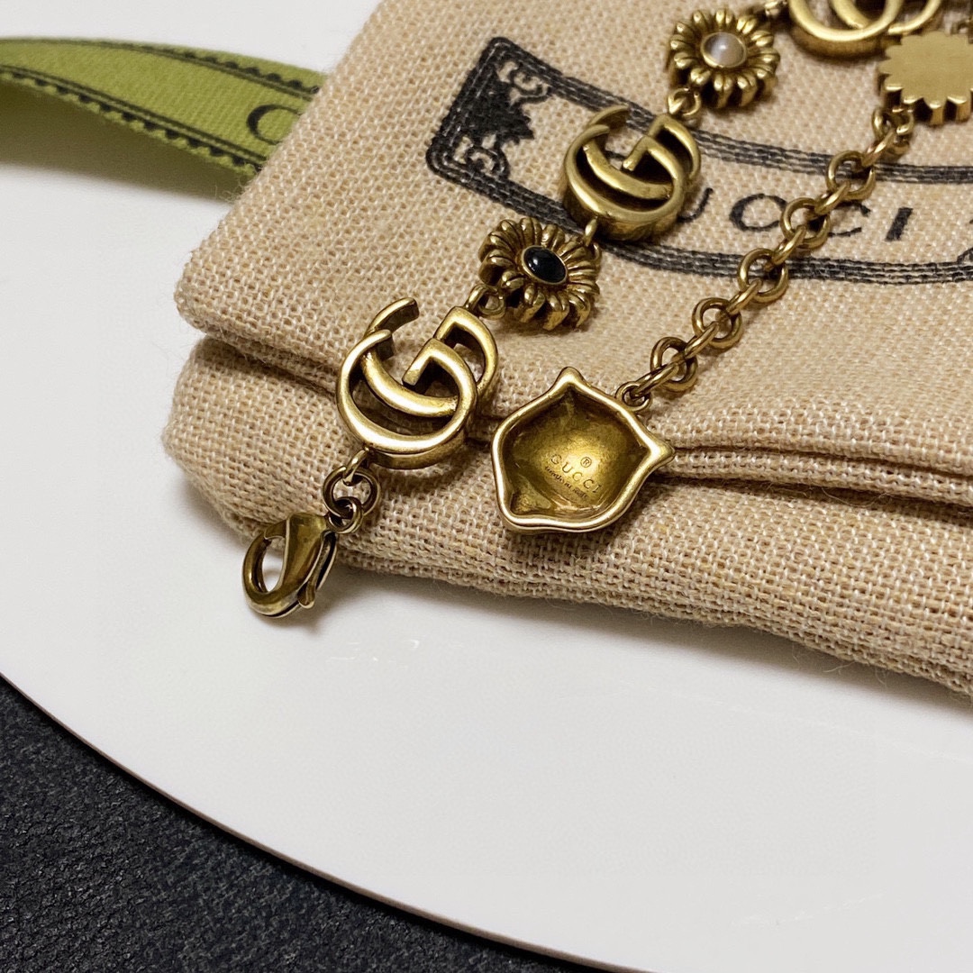 Gvc*1 Double G Bracelet Gold For Women