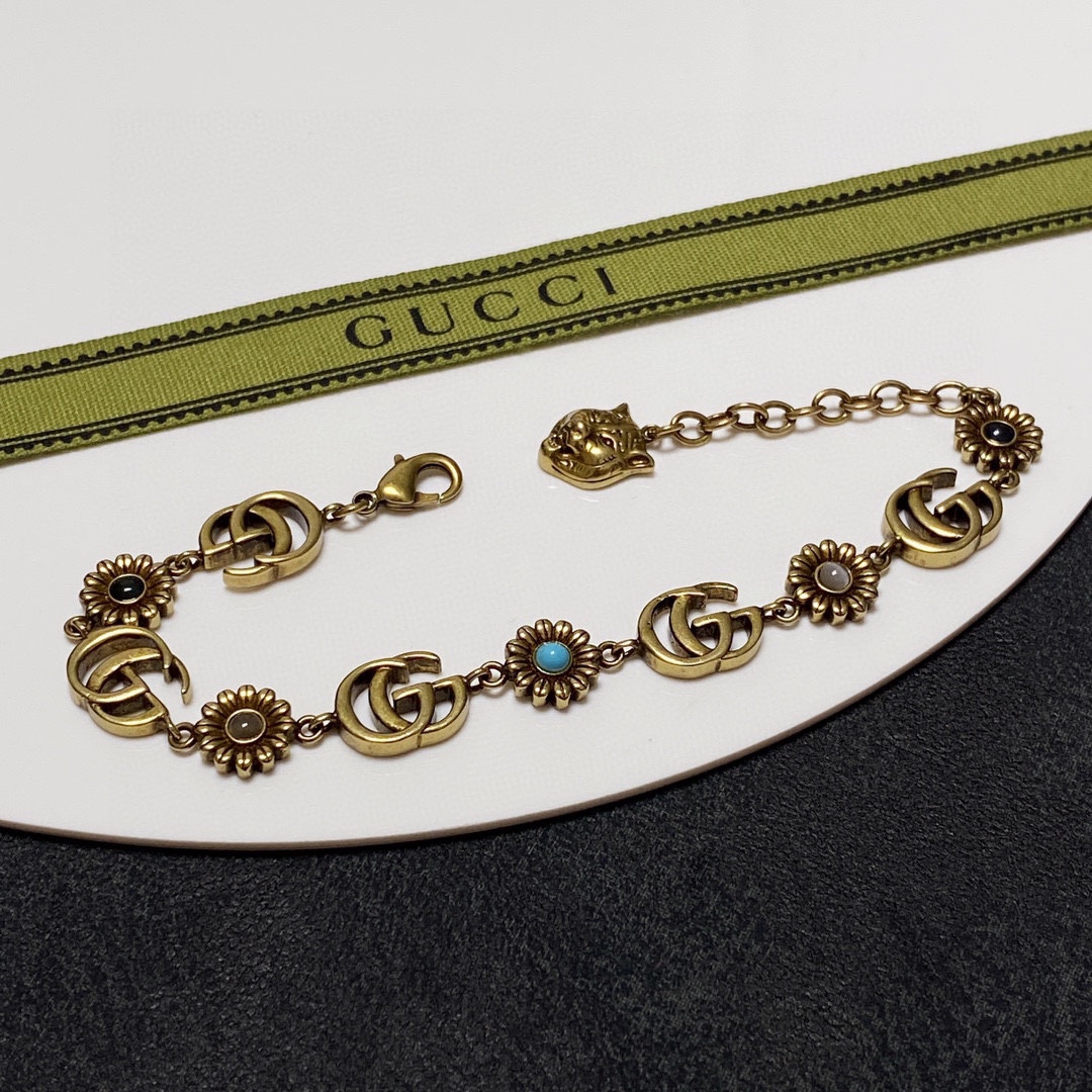 Gvc*1 Double G Bracelet Gold For Women