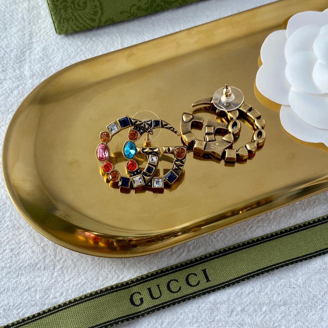Gvc*1 Double G Earrings Multicolor For Women
