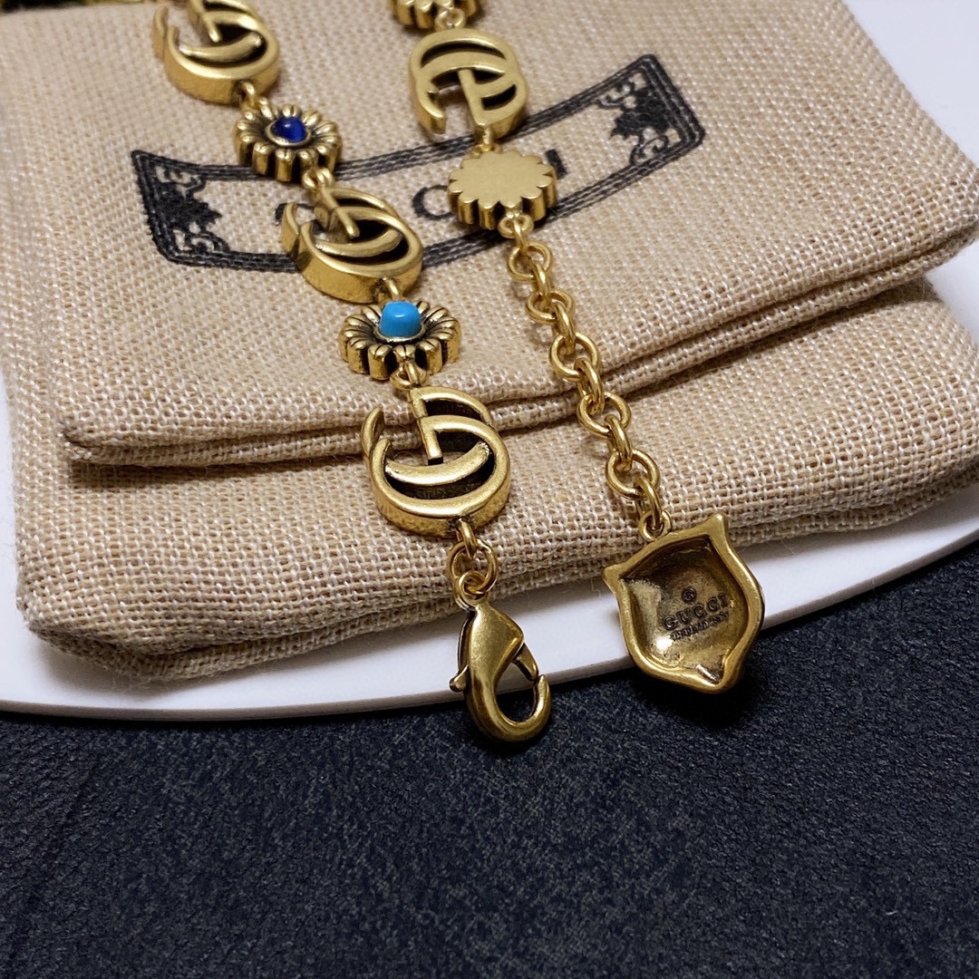 Gvc*1 Double G Necklace Gold For Women