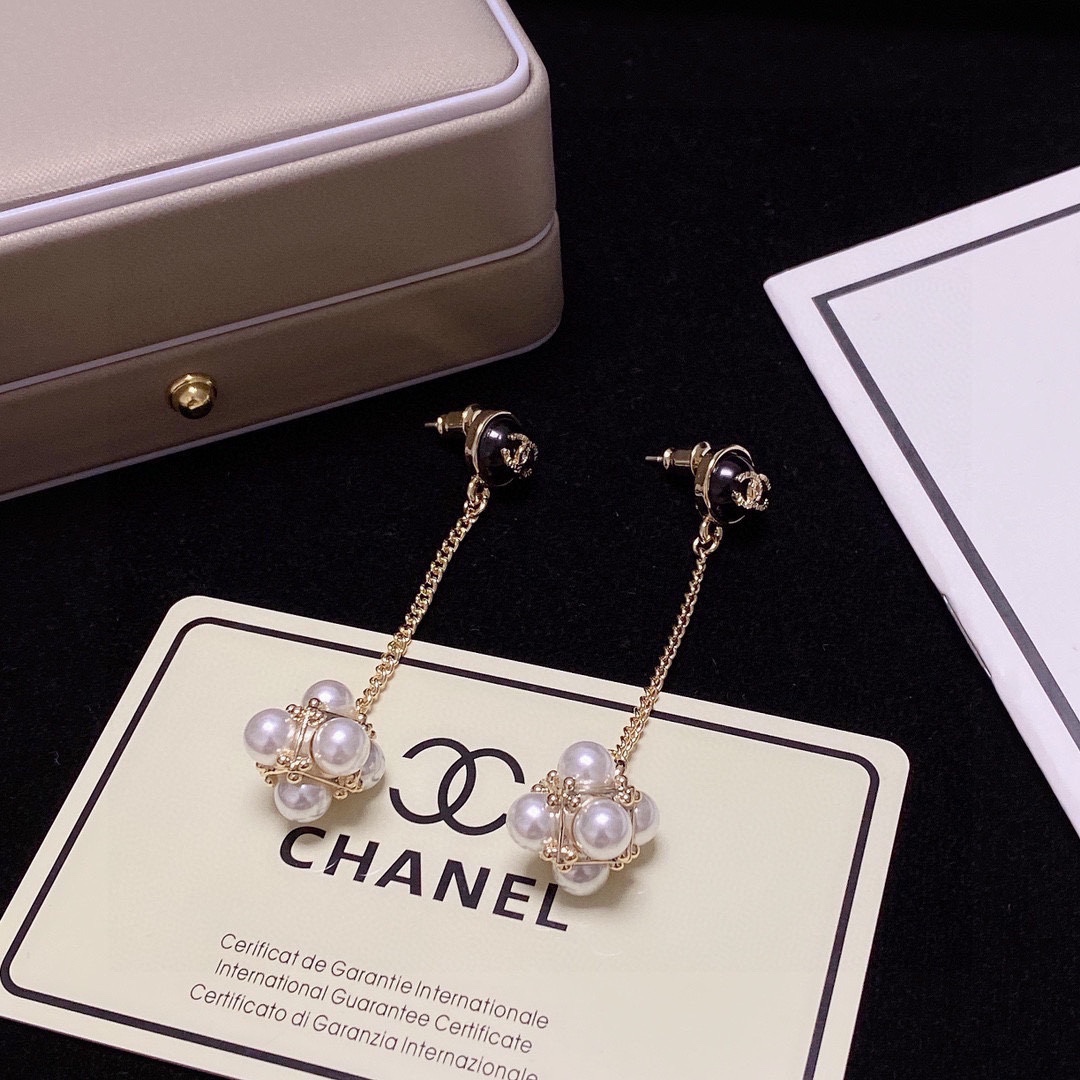 Pearl Earrings Gold For Women