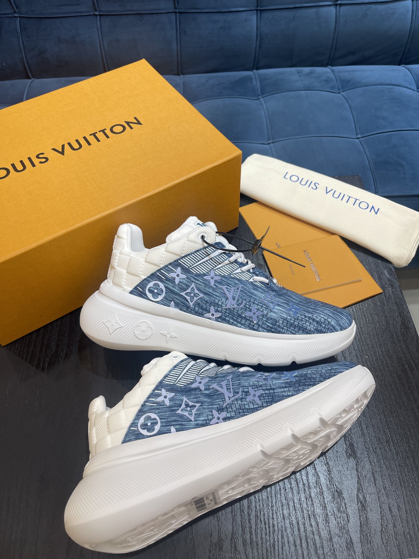 L0vis Vvtt0n Show Up Sneaker Blue For Men 1AA48E