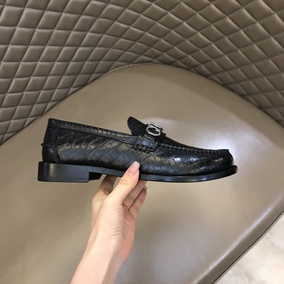 Gvc*1 Loafer With Logo Gvc*1 Black For Men