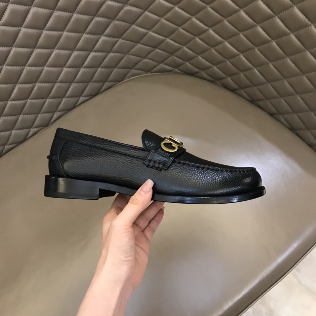 Gvc*1 Loafer With Logo Gvc*1 Black For Men