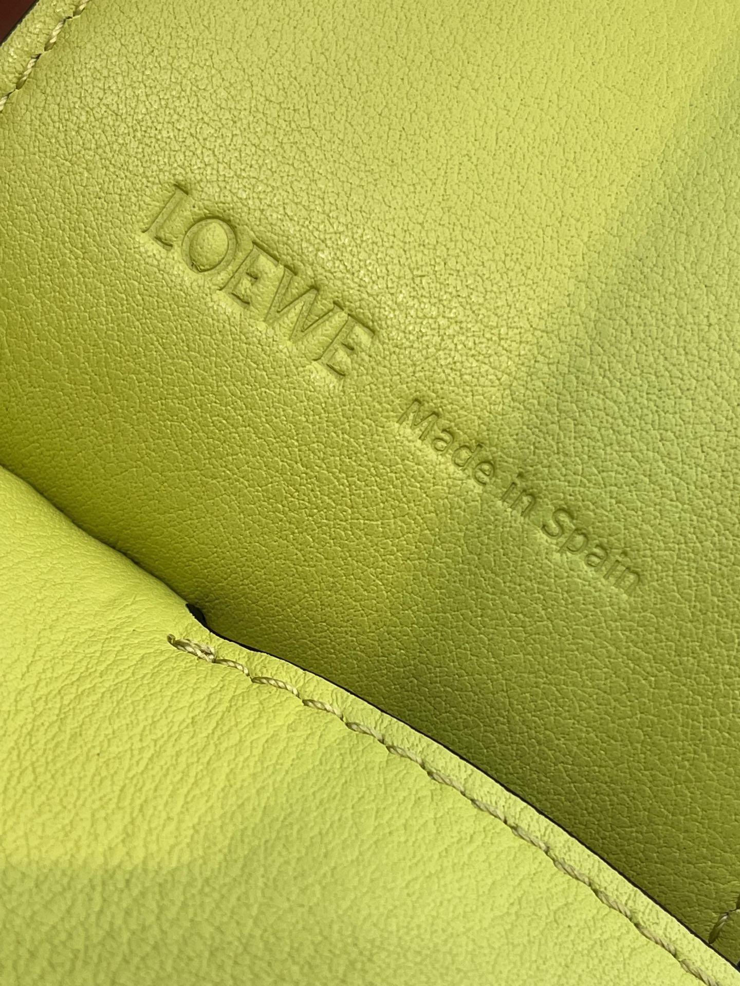 L0ew* Puzzle Hobo Bag Black/Light Green/Pink/Yellow/White For Women 11.3in / 28.7cm A510J67X01