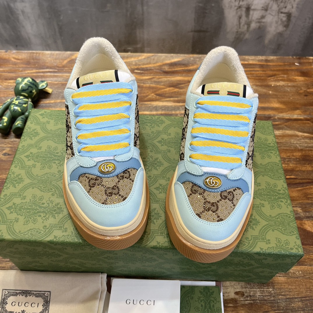 Gvc*1 Screener GG Sneaker Light Blue For Men