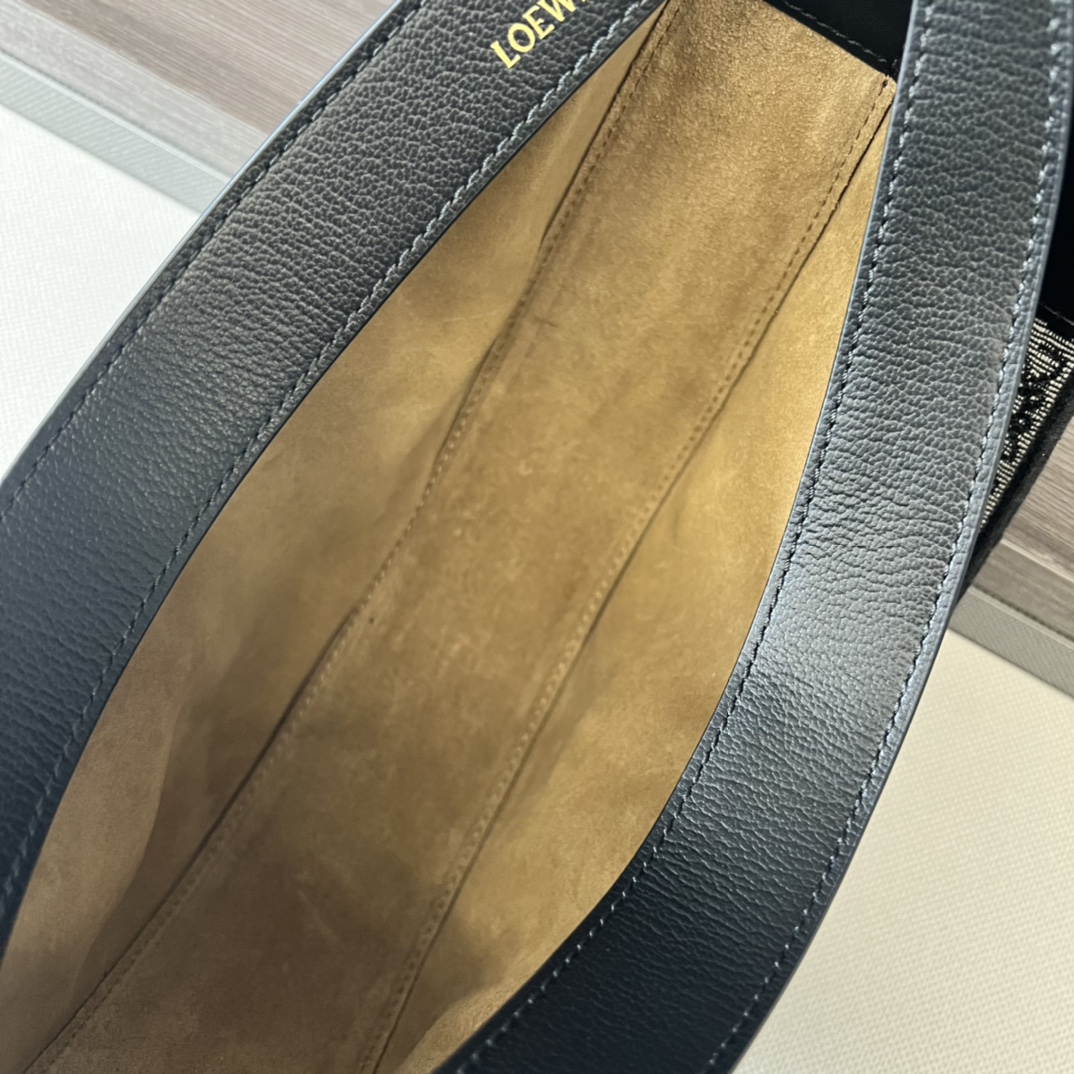 L0ew* Small Luna Bag Black/Brown/Cream/Green/Yellow For Women 12in / 30.5cm A923PM1X01