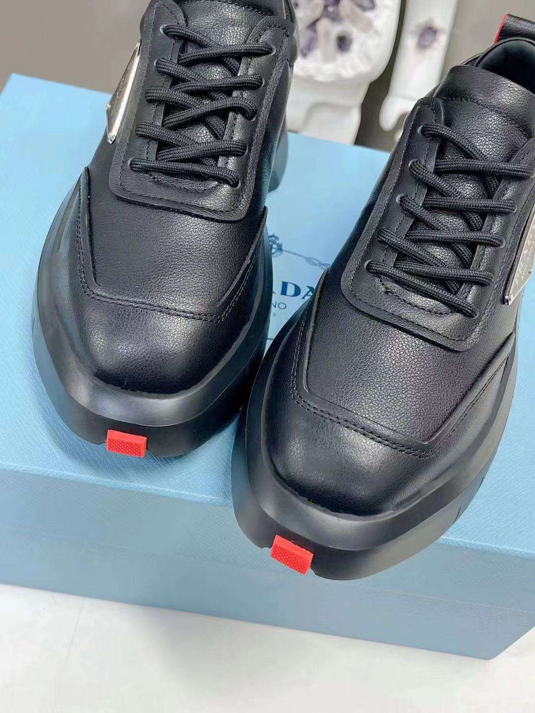 Pra*a Padded Sneakers Black For Women