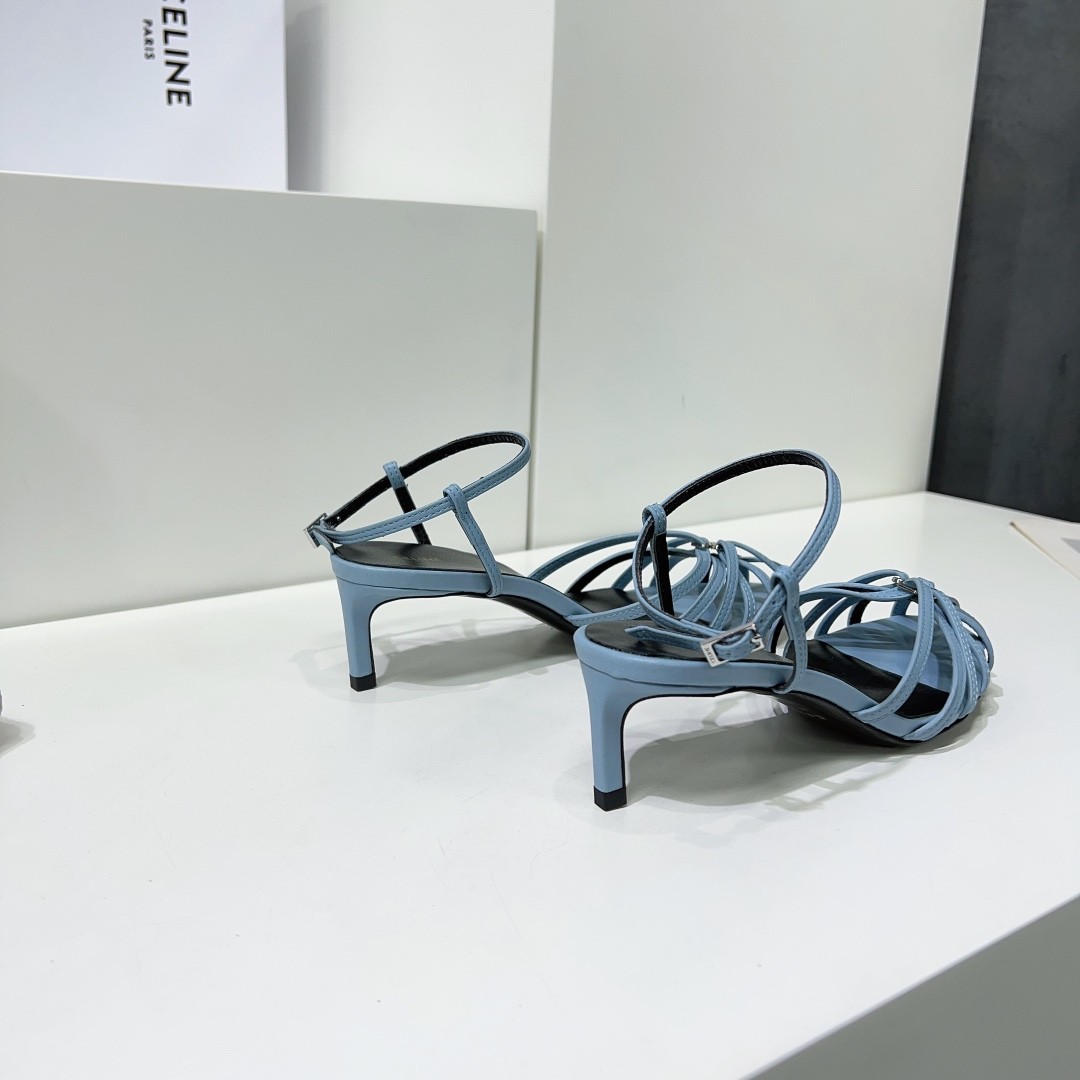 Ce1i*e Triomphe Sandal Blue For Women
