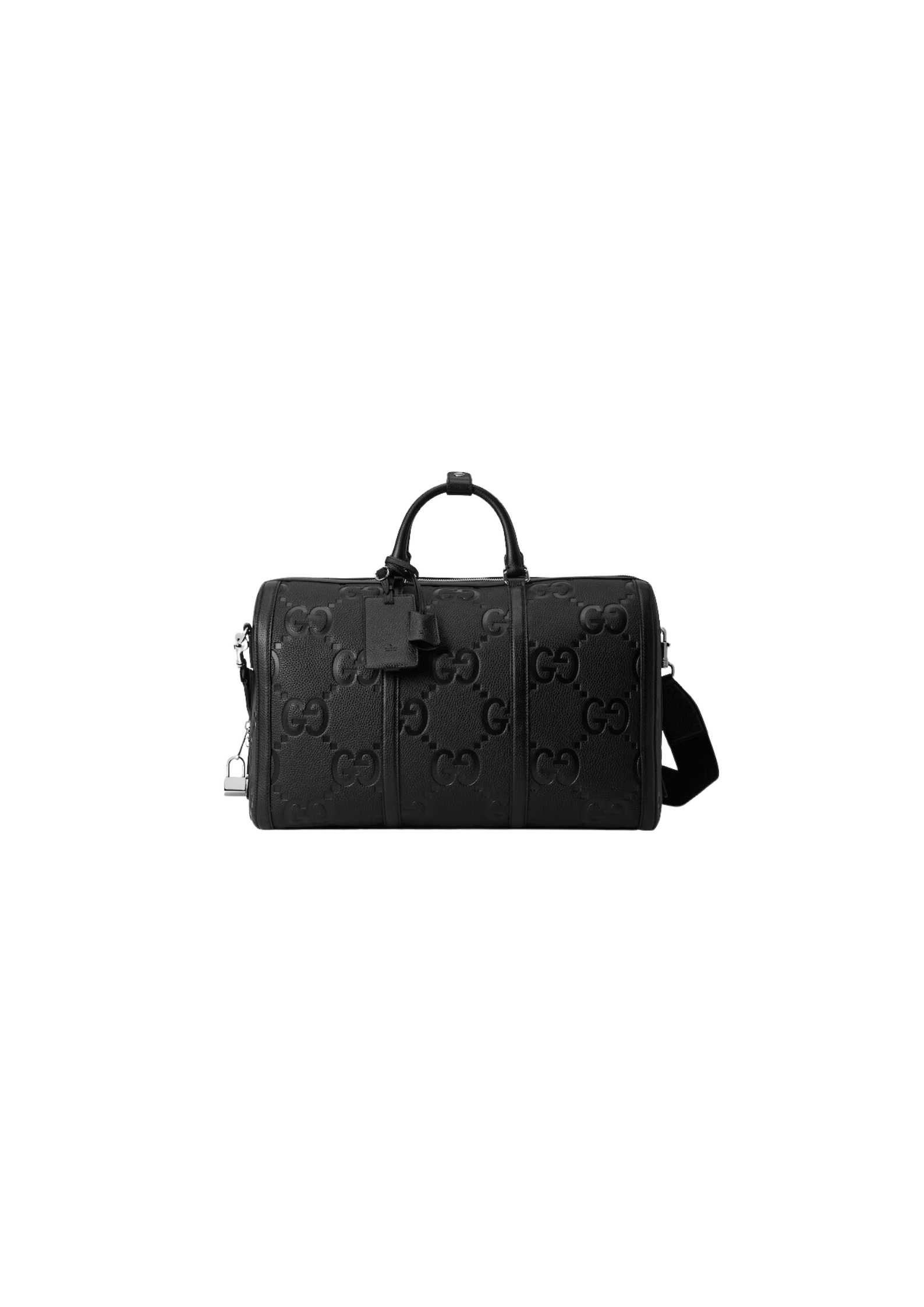 Gvc*1 Jumbo Gg Small Duffle Bag Black 17.7 in/45cm 725282 AABY7 1000