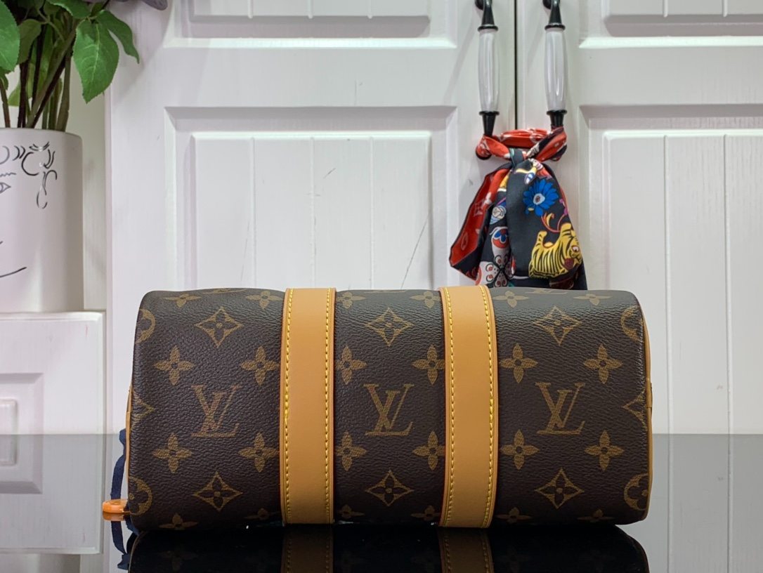 L0vis Vvtt0n Keepall Bandoulière 25 Bag Brown/Black 25cm/ 9.8 in M46687
