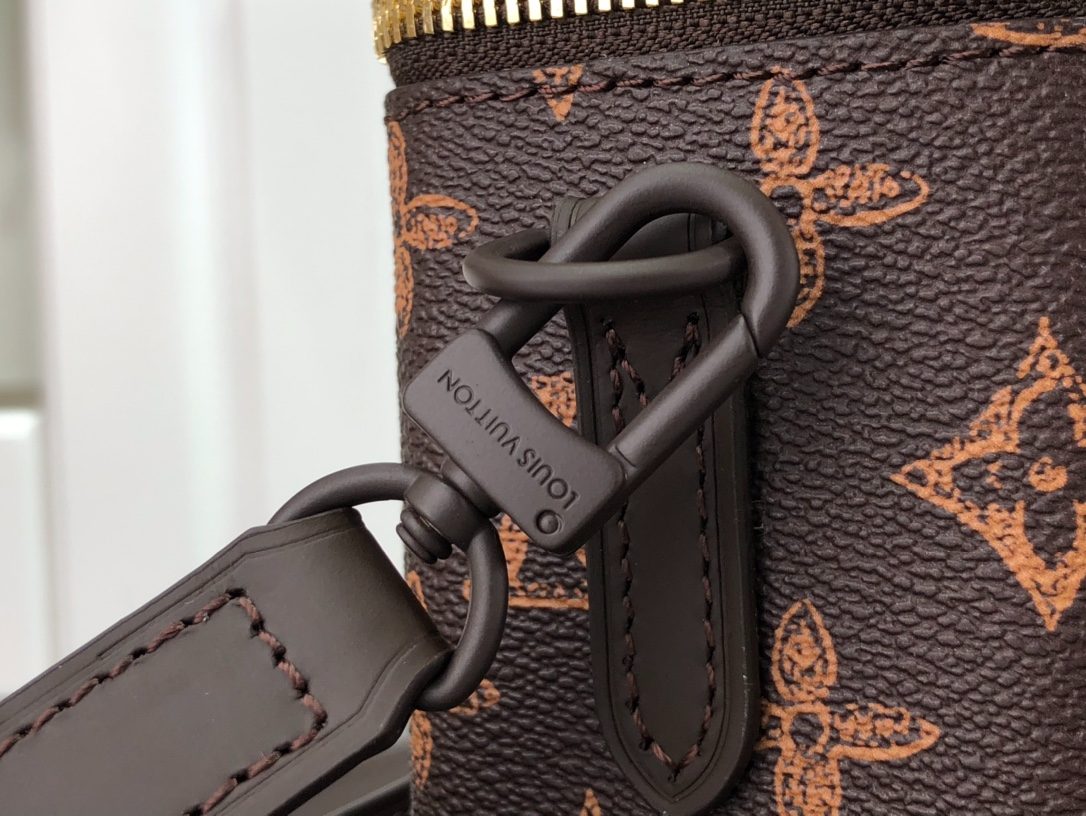 L0vis Vvtt0n Vertical Box Trunk Bag Monogram Brown For Women 8.6in/22cm