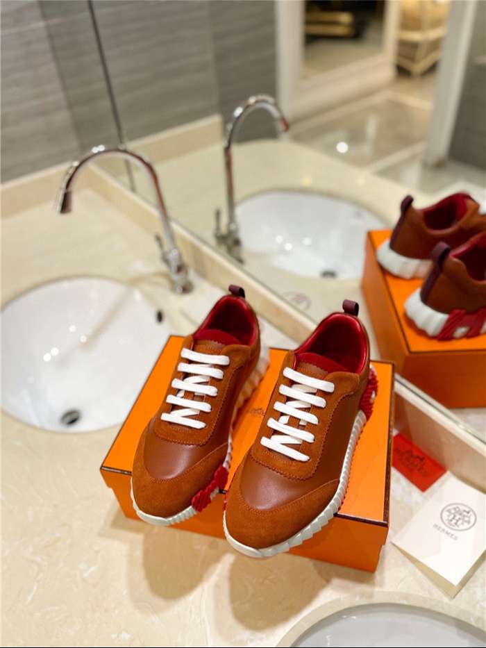 H**me5 Bouncing Sneaker Brown For Women