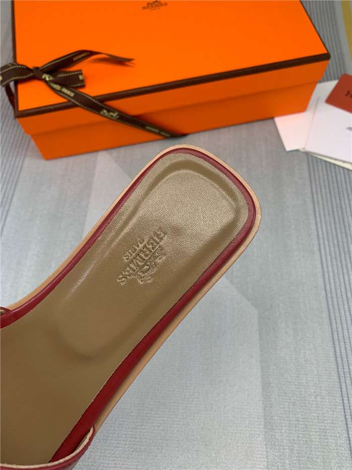 H**me5 Oran Sandal Burgundy For Women