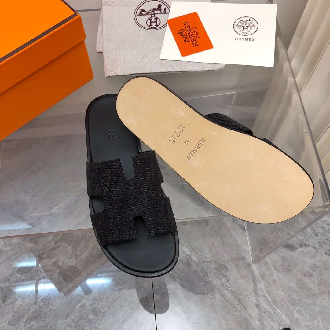 H**me5 Oran Sandal Black For Men