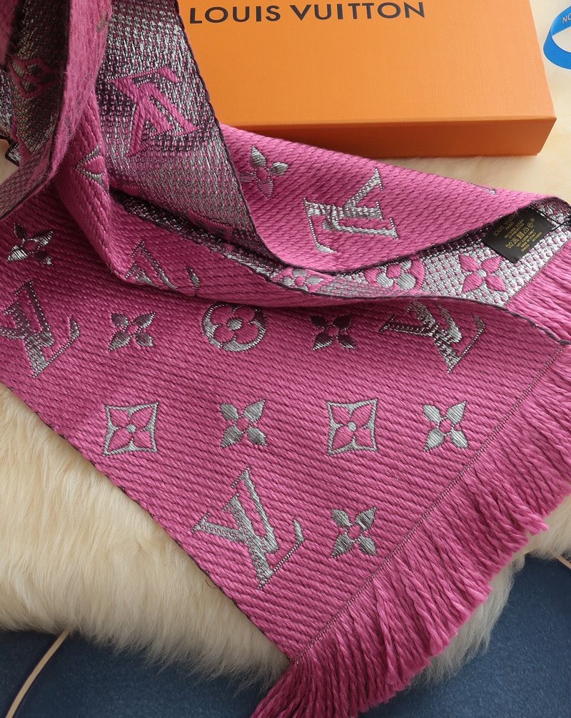 L0vis Vvtt0n LOGOMANIA Scarf Pink For Women