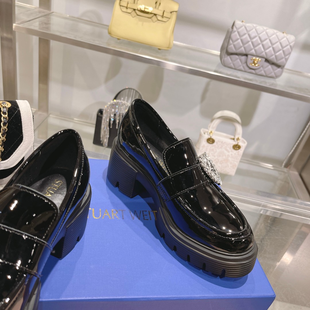Ch**el Moccasins Black For Women