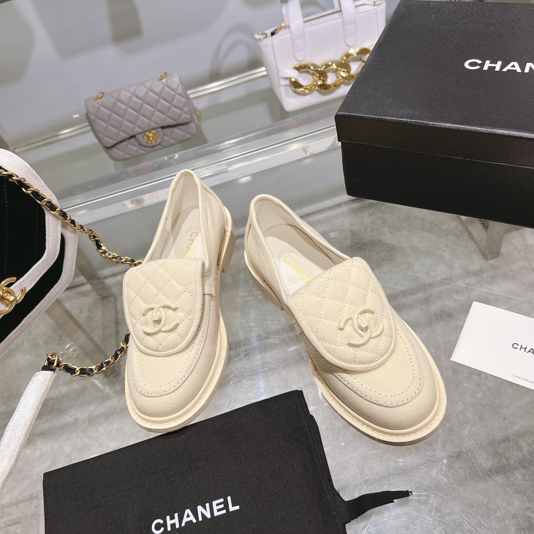 Ch**el Moccasins White For Women