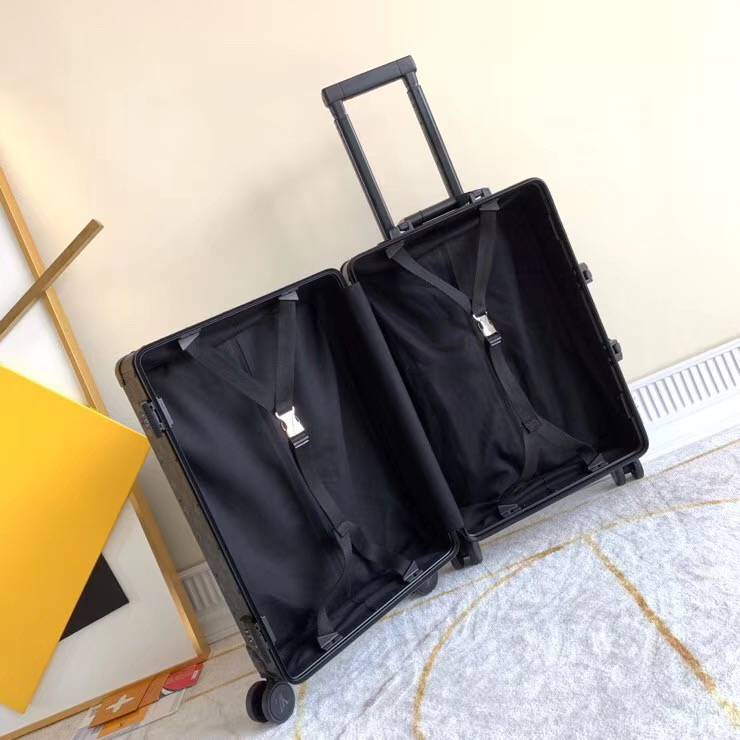 L0vis Vvtt0n Rolling Trunk Monogram Black 55cm/21.6in