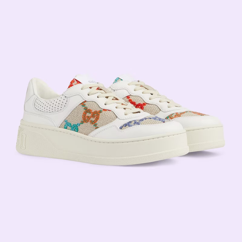 GG Sneaker White For Women – 670408 AABBW 9068