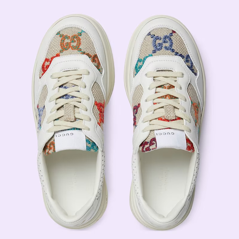 GG Sneaker White For Women – 670408 AABBW 9068