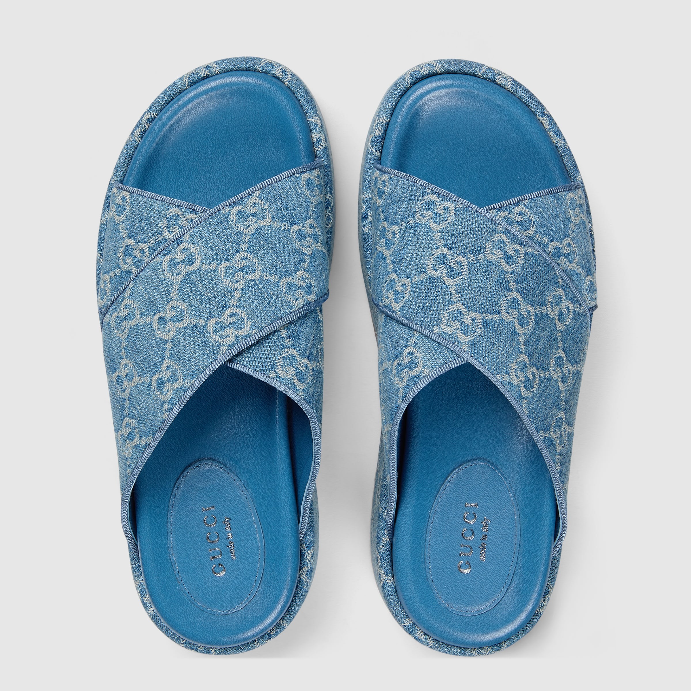 Gvc*1 Women GG Platform Slide Sandal For Women – 771560 FACUO 4646