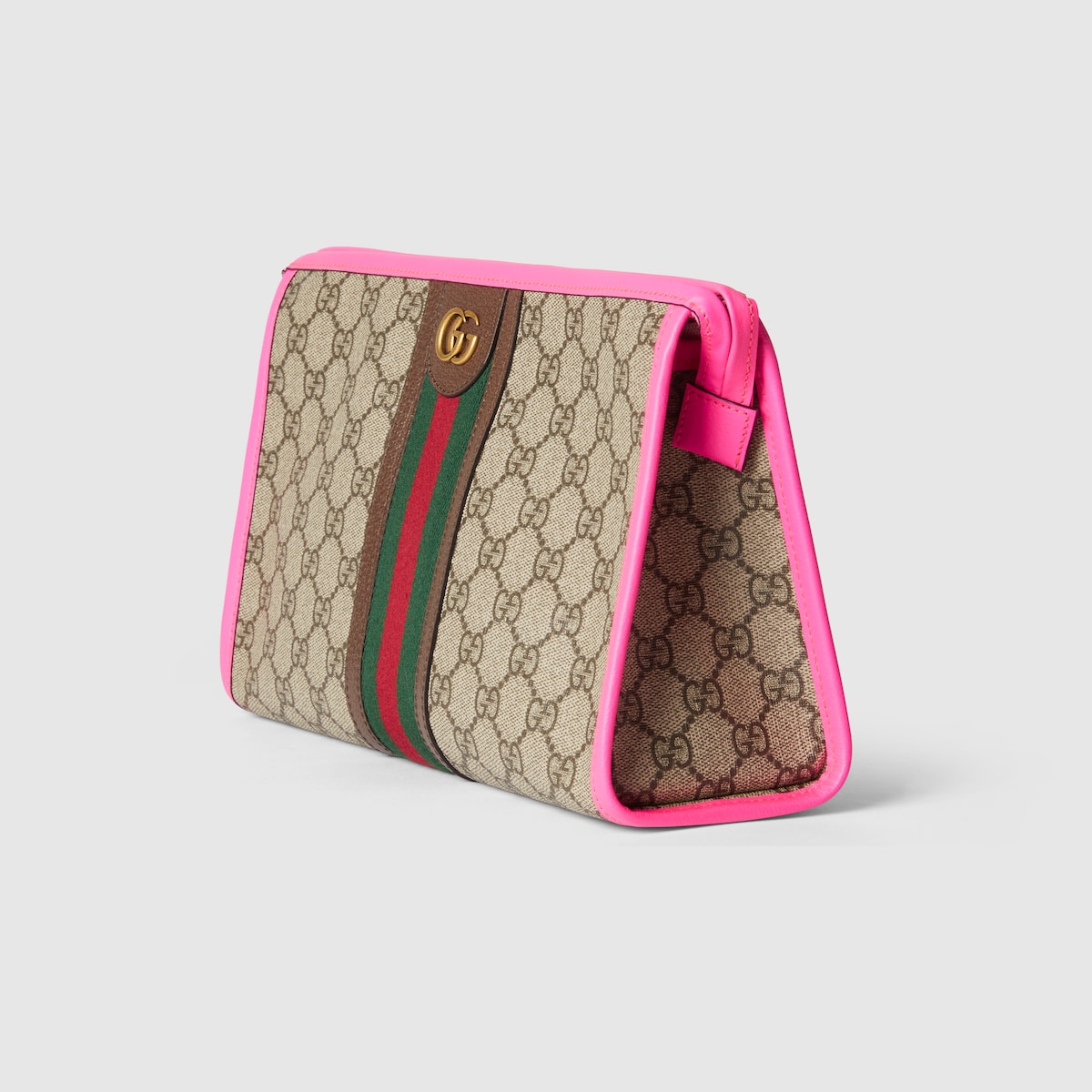 Gvc*1 Ophidia GG Pouch Beige 11.2 In/ 28.5 Cm 598234 FADI7 9766
