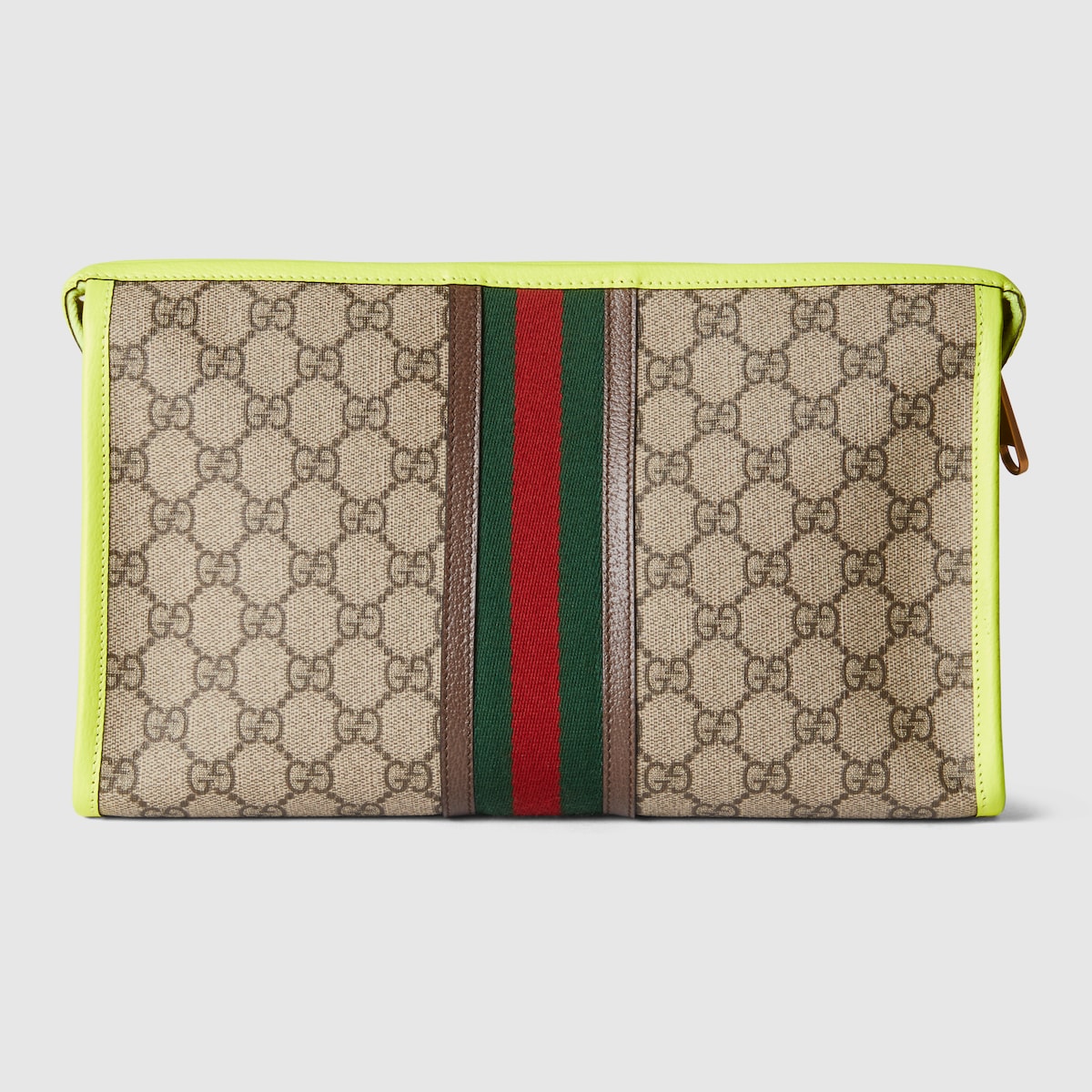 Gvc*1 Ophidia GG Pouch Beige 11.2 In/ 28.5 Cm 598234 FADI7 9765