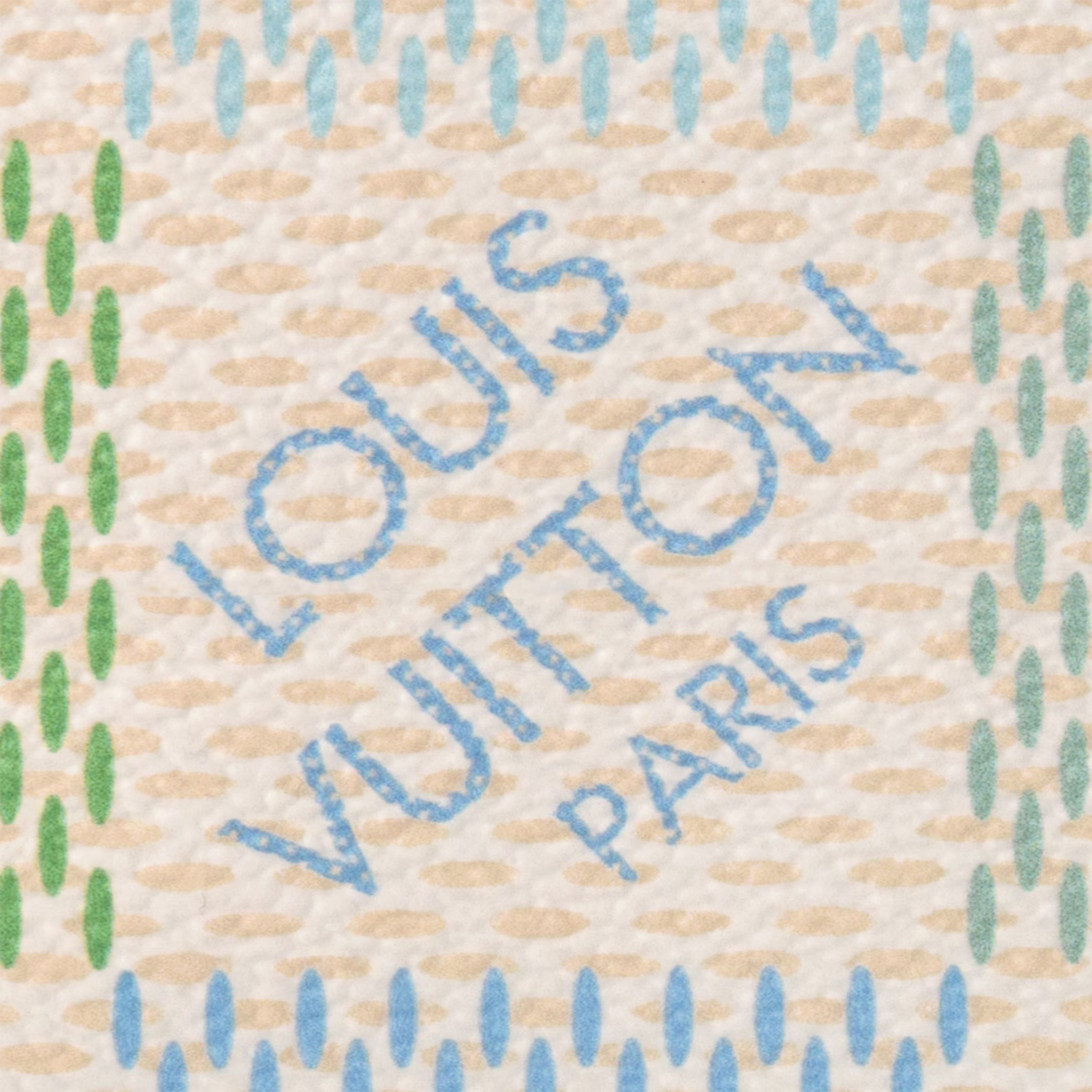 L0vis Vvtt0n Zippy Wallet Green For Women 7.7 Inches/ 19.5 Cm N40748