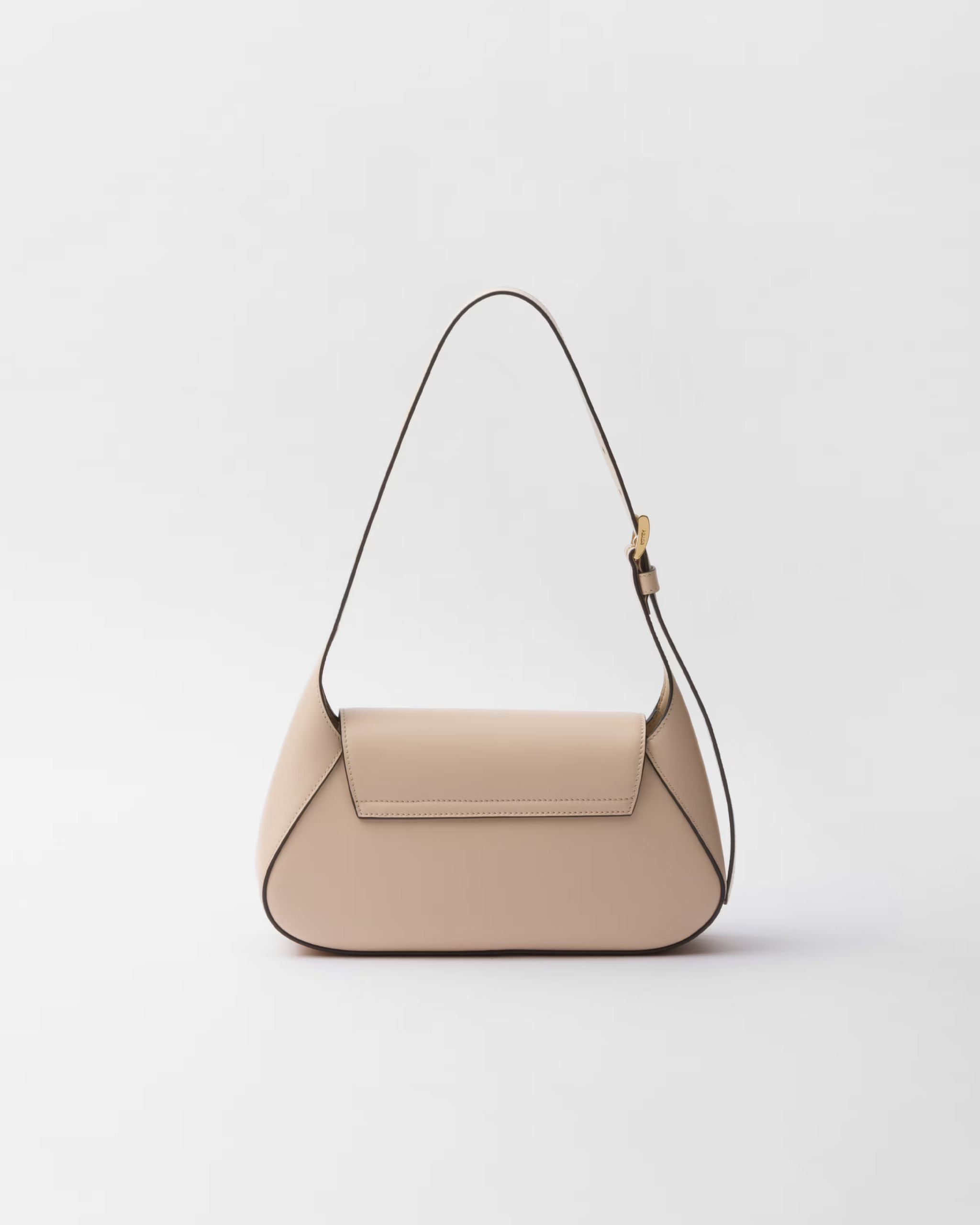 Pra*a Small Shoulder Bag Beige For Women 9,8in/25cm