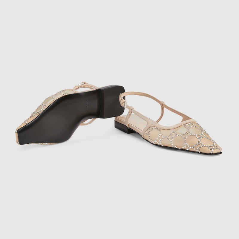 Gvc*1 Slingback Ballet Flat Beige For Women 762374 F13A0 9960