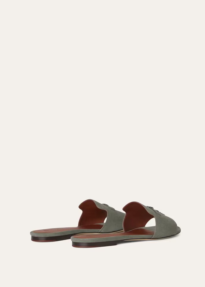 L0r0 P1ana Summer Charms Sandal Army Gray For Women – FAI5580 506Z