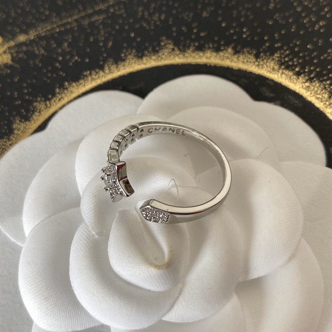 Ch**el Coco Rings Silver For Women