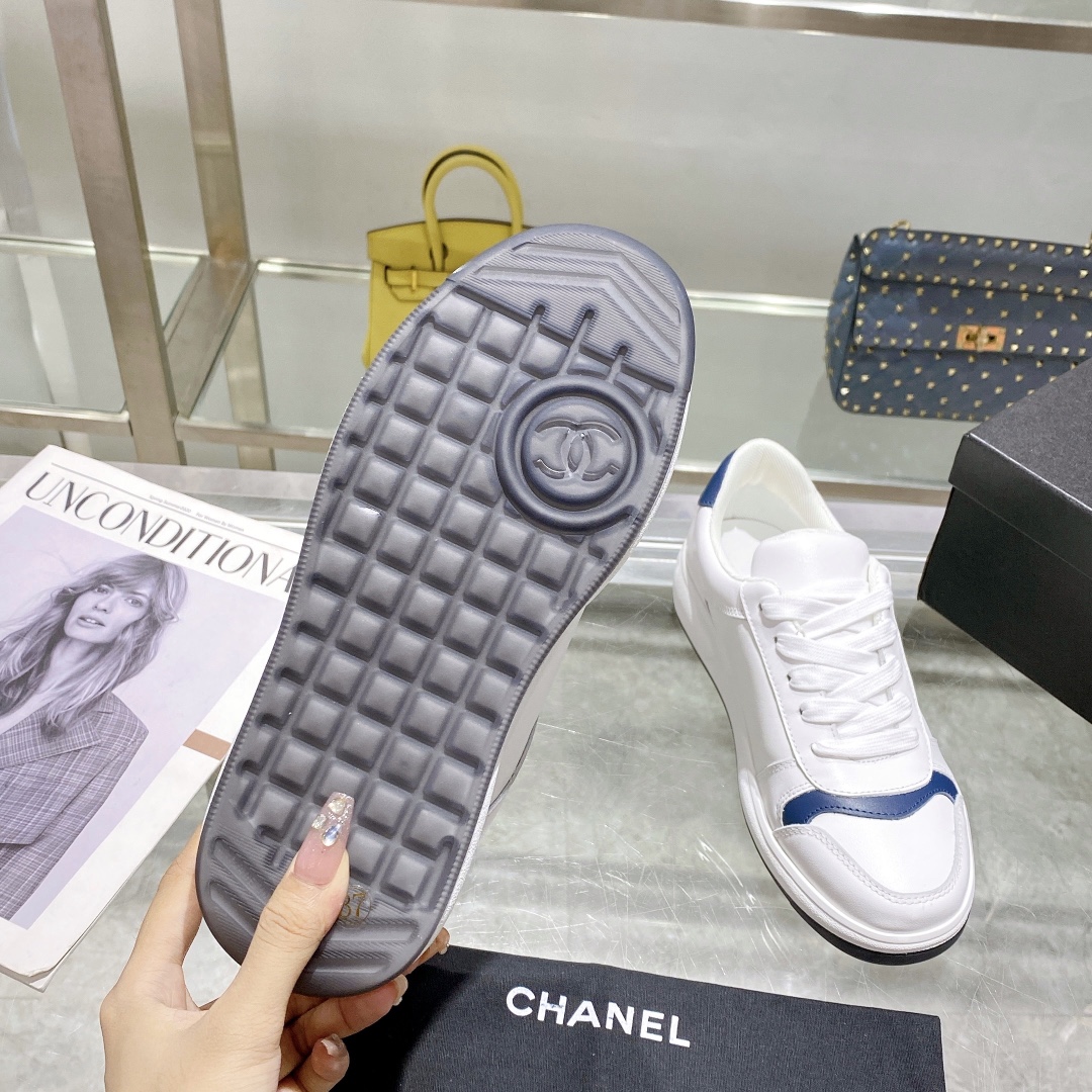 Ch**el Sneakers BlueFor Women
