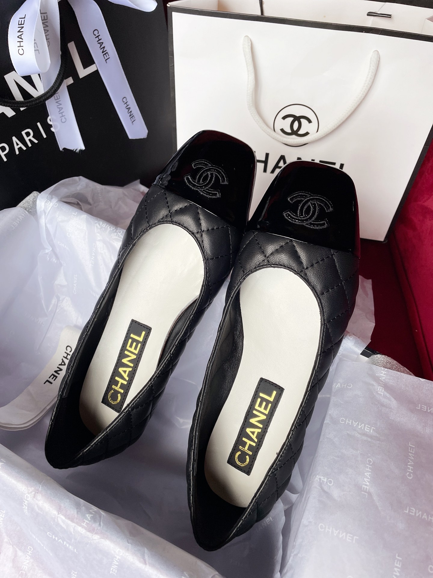 Ch**el Pump Black For Women