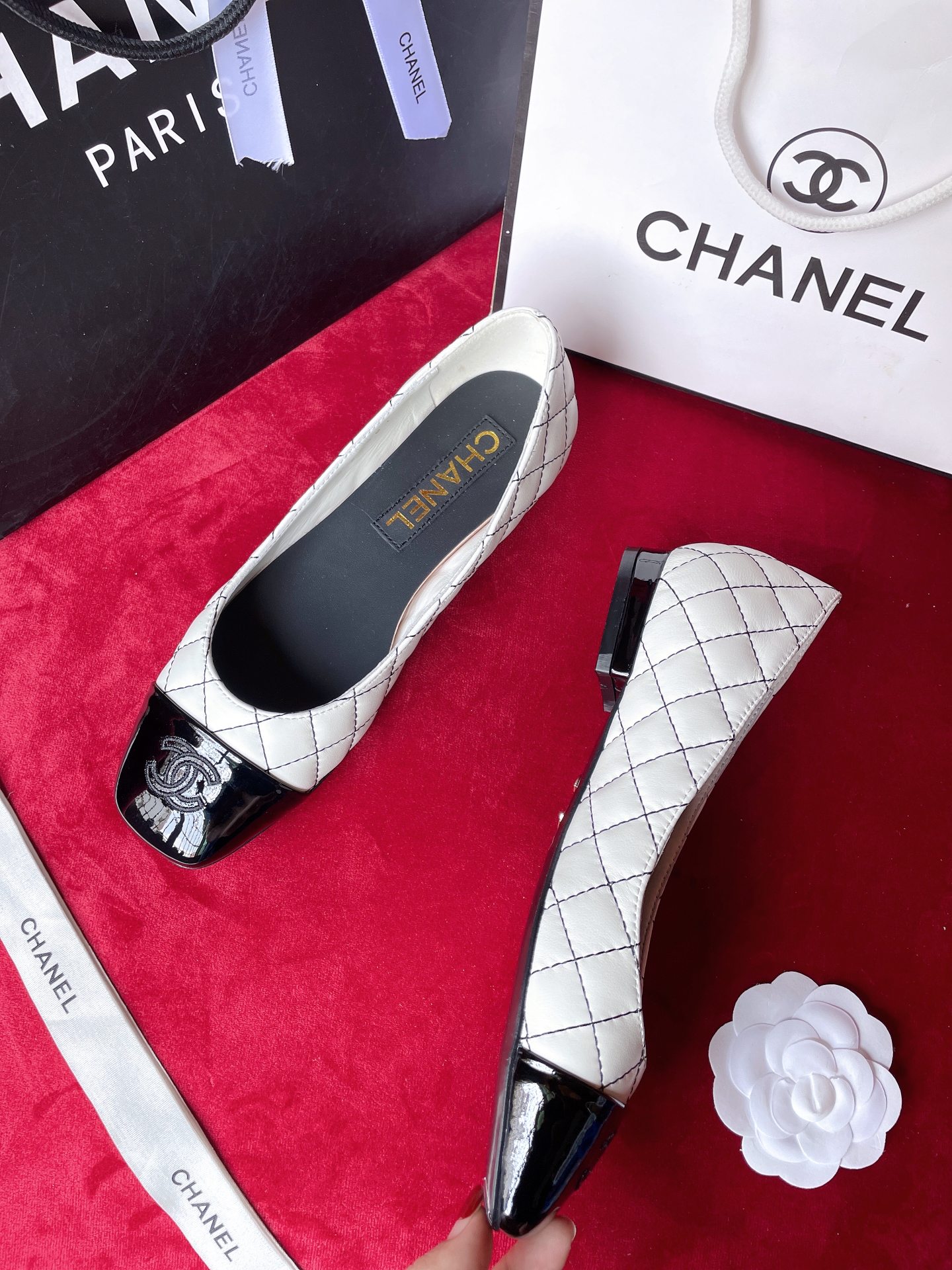 Ch**el Pump White For Women