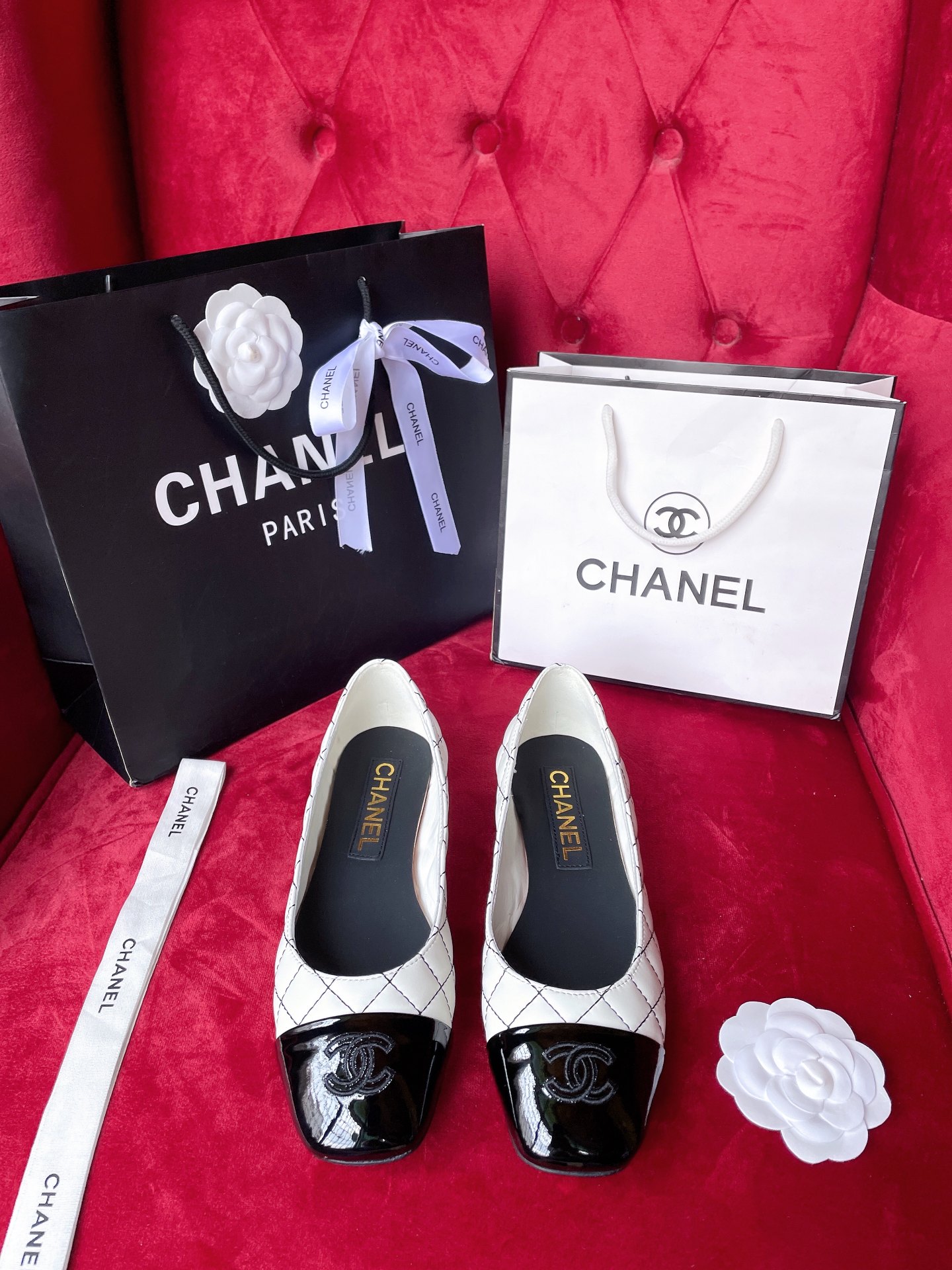 Ch**el Pump White For Women