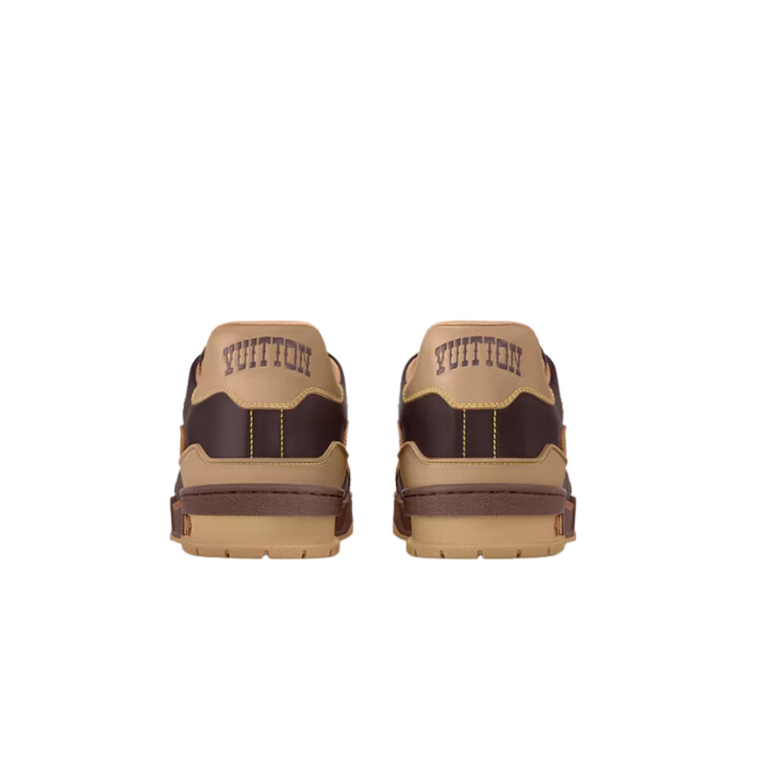 L0vis Vvtt0n LV Trainer Sneaker Marron For Men 1AD7L7