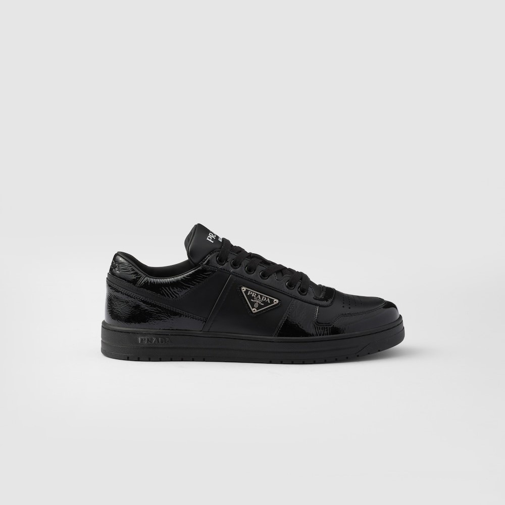 Pra*a Downtown Leather Sneakers Black For Men 2EE364_3LQB_F0002_F_D001