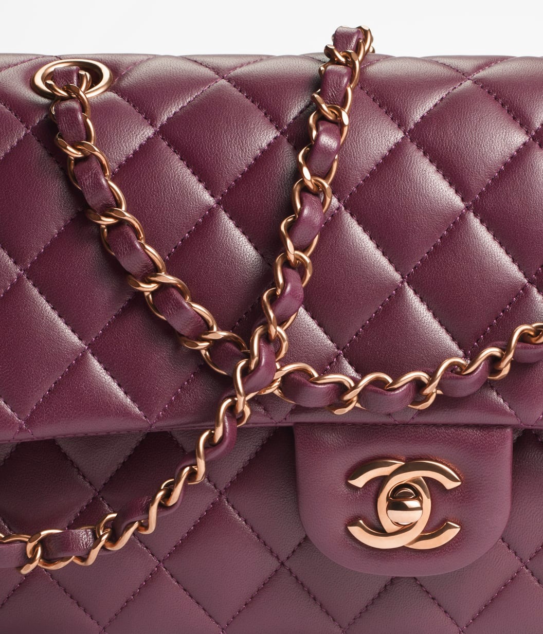 [True-to-ORIGINAL]Ch**el Classic 11.12 Handbag Dark Burgundy 10in/25.5cm For Women A01112-B17625-NZG79
