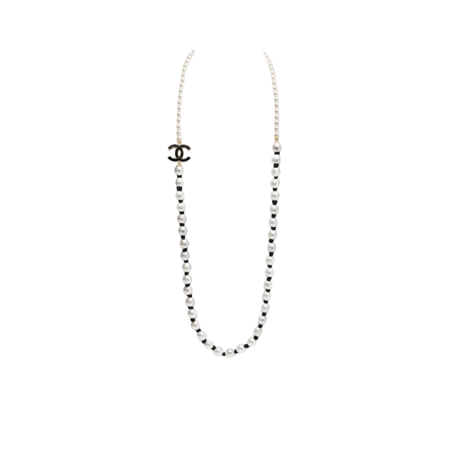 Ch**el Pearl Long Necklace For Women ABF367-B19977-NAFTS