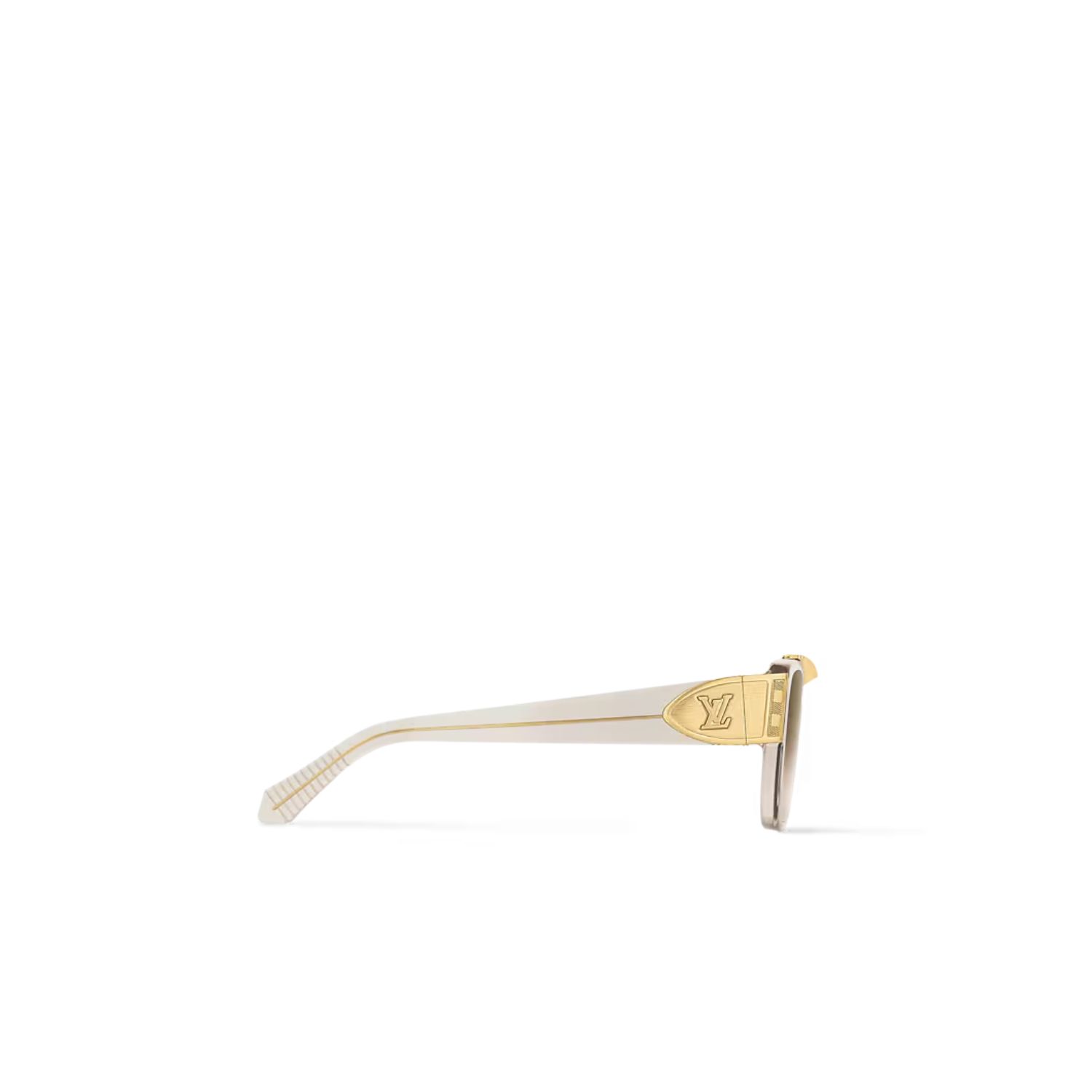 L0vis Vvtt0n Flight Square Sunglasses Crystal champagne For Men – Z2723U